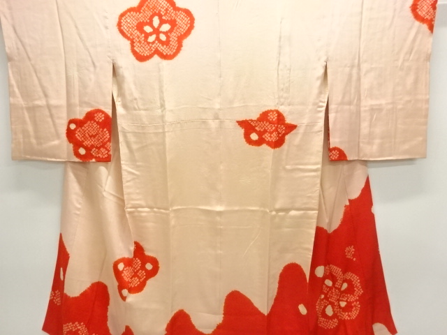 Japanese Kimono / Chirimen Kinsha Silk